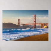 Golden Gate Bridge From Baker Beach Poster (Voorkant)