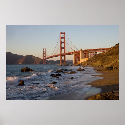 Golden Gate Bridge from Baker Beach Poster (Voorkant)