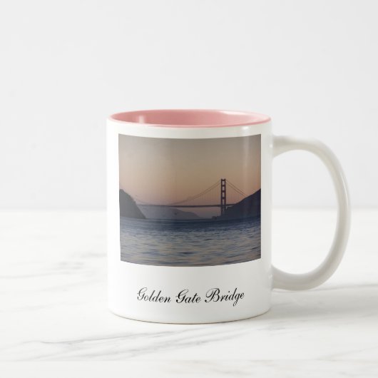 Golden Gate Bridge, Golden Gate Bridge, San Fra.. Tweekleurige Koffiemok (Rechts)