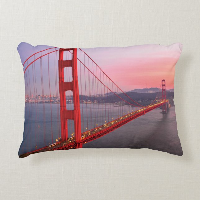 Golden gate bridge gooit kussen (Voorkant)