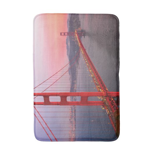 Golden gate bridge gooit kussen badmat (Voorkant Verticaal)