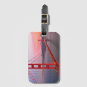 Golden gate bridge gooit kussen bagagelabel (Voorkant (verticaal))