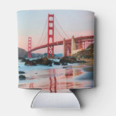 Golden gate bridge gooit kussen blikjeskoeler (Achterkant)