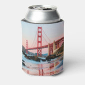 Golden gate bridge gooit kussen blikjeskoeler (Blikje Achterkant)