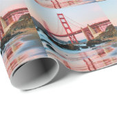 Golden gate bridge gooit kussen cadeaupapier (Rol Hoek)