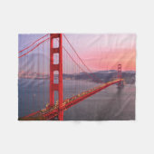 Golden gate bridge gooit kussen fleece deken (Voorkant (Horizontaal))