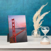 Golden gate bridge gooit kussen fotoplaat (Zijkant)