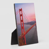 Golden gate bridge gooit kussen fotoplaat (Zijkant)