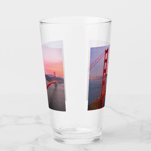 Golden gate bridge gooit kussen glas (Links)