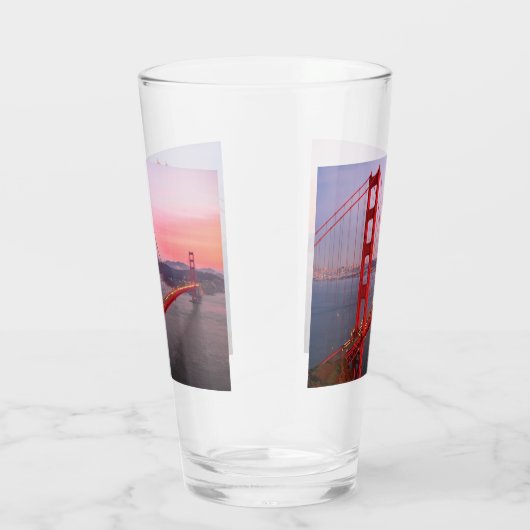 Golden gate bridge gooit kussen glas (Rechts)