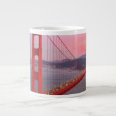 Golden gate bridge gooit kussen grote koffiekop (Voorkant)