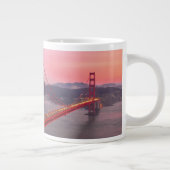 Golden gate bridge gooit kussen grote koffiekop (Rechts)