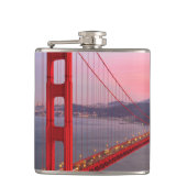 Golden gate bridge gooit kussen heupfles (Voorkant)