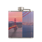 Golden gate bridge gooit kussen heupfles (Achterkant)