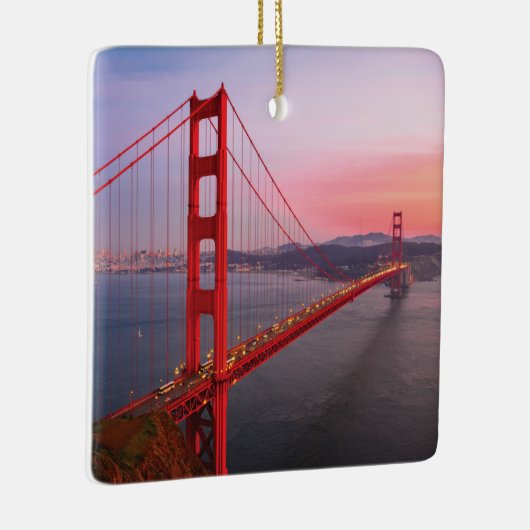 Golden gate bridge gooit kussen keramisch ornament (Rechts)