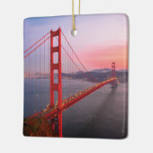 Golden gate bridge gooit kussen keramisch ornament (Links)