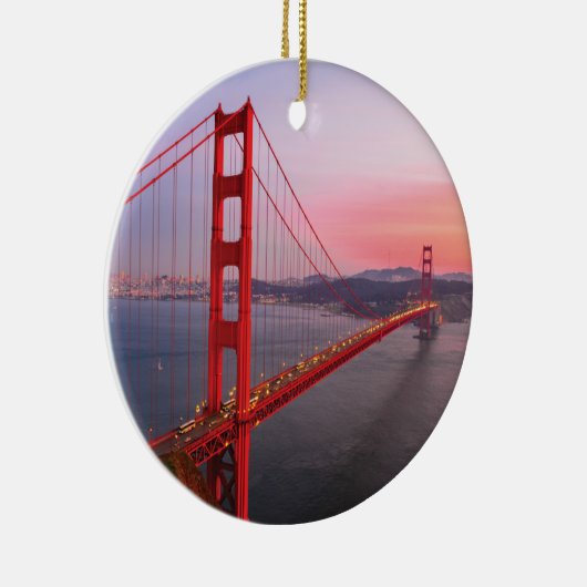 Golden gate bridge gooit kussen keramisch ornament (Rechts)