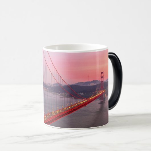 Golden gate bridge gooit kussen magische mok (Voorkant rechts)