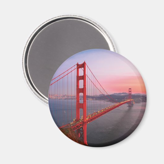Golden gate bridge gooit kussen magneet (Voorkant / Achterkant)
