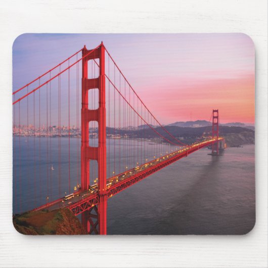Golden gate bridge gooit kussen muismat (Voorkant)