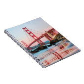 Golden gate bridge gooit kussen notitieboek (Rechterzijde)