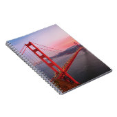 Golden gate bridge gooit kussen notitieboek (Rechterzijde)