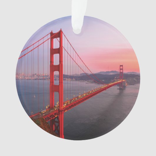 Golden gate bridge gooit kussen ornament (voorkant)