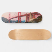 Golden gate bridge gooit kussen persoonlijk skateboard (Horizontaal)