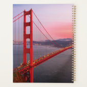 Golden gate bridge gooit kussen planner (Achterkant)