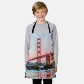 Golden gate bridge gooit kussen schort (Gedragen)