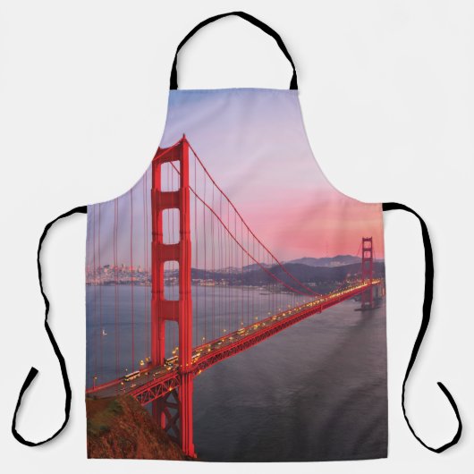 Golden gate bridge gooit kussen schort (Voorkant)