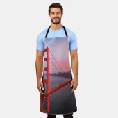 Golden gate bridge gooit kussen schort (Gedragen)