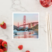 Golden gate bridge gooit kussen servet (Insitu)