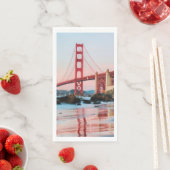 Golden gate bridge gooit kussen servet (Insitu)