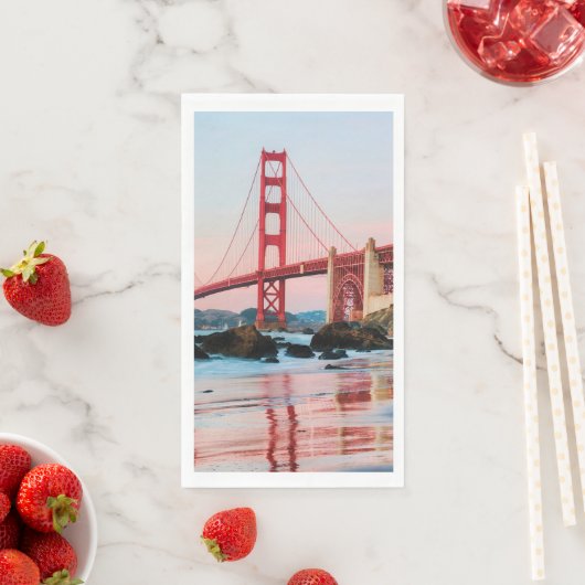 Golden gate bridge gooit kussen servet (Insitu)