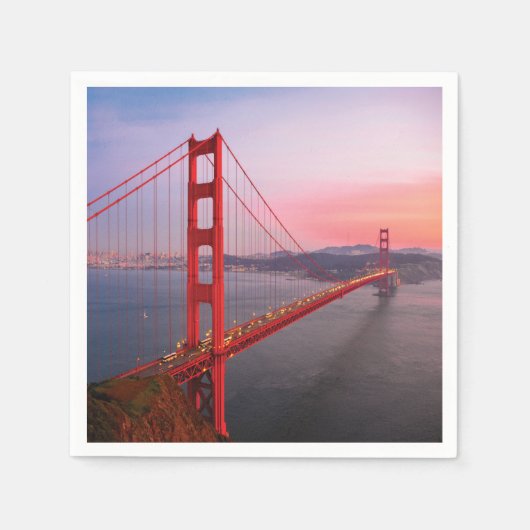 Golden gate bridge gooit kussen servet (Voorkant)