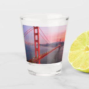 Golden gate bridge gooit kussen shot glas