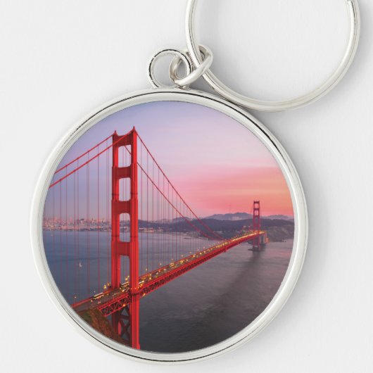 Golden gate bridge gooit kussen sleutelhanger (Voorkant)