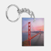 Golden gate bridge gooit kussen sleutelhanger (Voorkant Links)