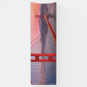 Golden gate bridge gooit kussen spandoek (Verticaal)