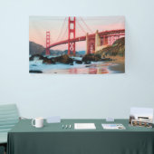 Golden gate bridge gooit kussen spandoek (Beurs)
