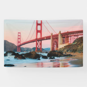 Golden gate bridge gooit kussen spandoek