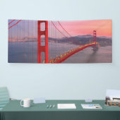 Golden gate bridge gooit kussen spandoek (Beurs)