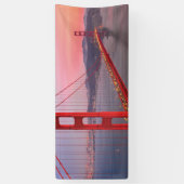 Golden gate bridge gooit kussen spandoek (Verticaal)