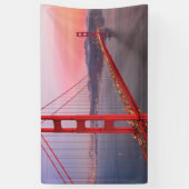 Golden gate bridge gooit kussen spandoek (Verticaal)