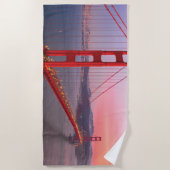 Golden gate bridge gooit kussen strandlaken (Voorkant)