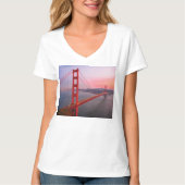Golden gate bridge gooit kussen t-shirt (Voorkant)