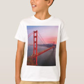 Golden gate bridge gooit kussen t-shirt (Voorkant)
