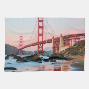 Golden gate bridge gooit kussen theedoek