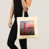 Golden gate bridge gooit kussen tote bag (Voorkant (product))